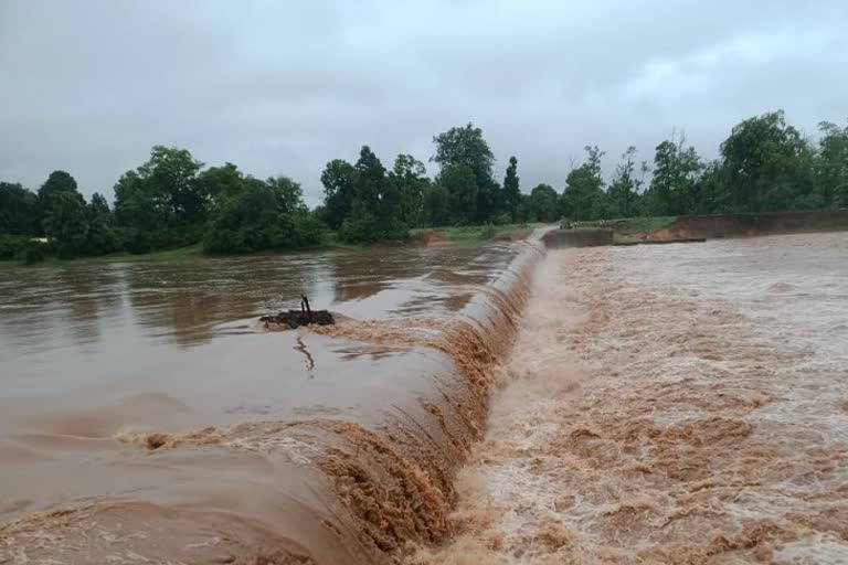 bilaspur korba barish