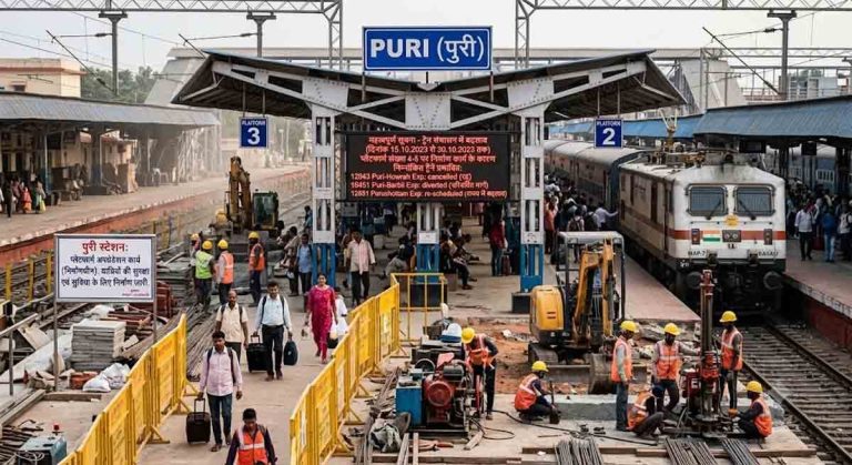 puri-train-route-change-malatipatpur-station-railway