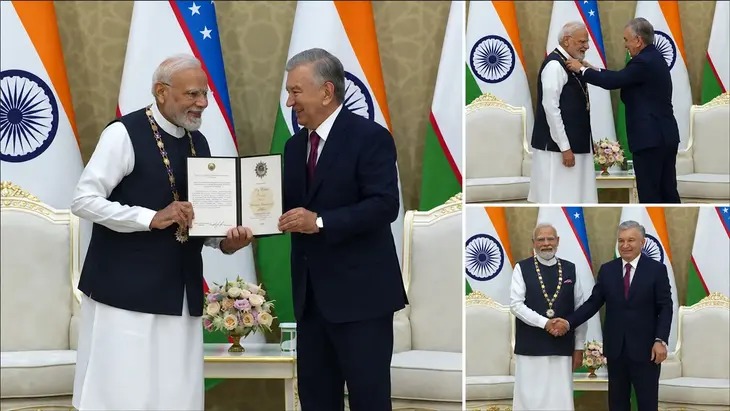 pm-modi-uzbekistan-highest-honour-dostlik