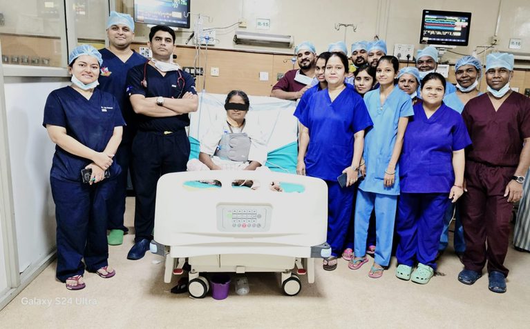 raipur-ambedkar-hospital-successful-cabg-surgery-bihar-woman