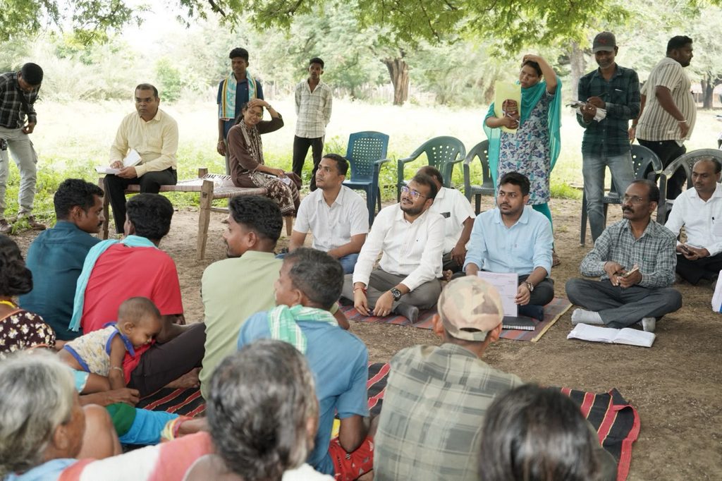 सुकमा मेटागुड़ा गांव में प्रशासन
