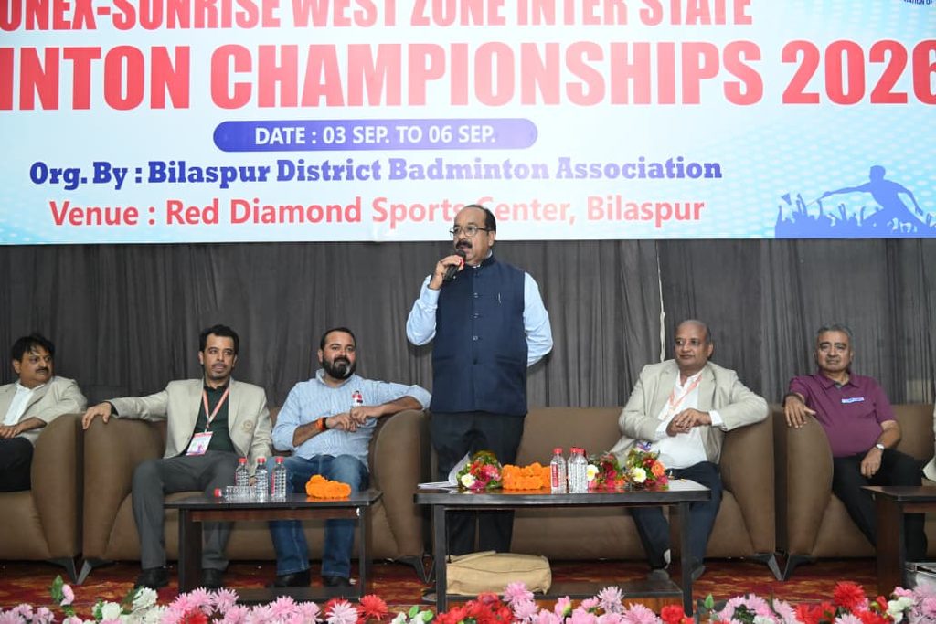 बिलासपुर बैडमिंटन प्रतियोगिता