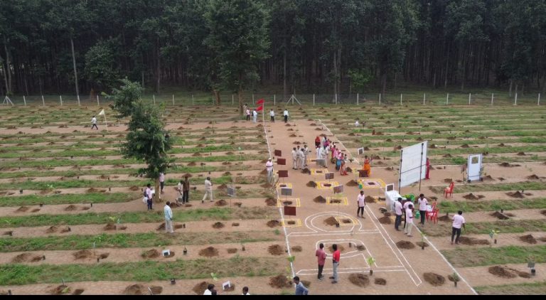 vikasit-bharat-jiramji-yojana-bawanpuri-tree-plantation-rojgar