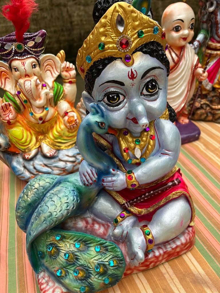 रायपुर पर्यावरण-अनुकूल गणेश प्रतिमा