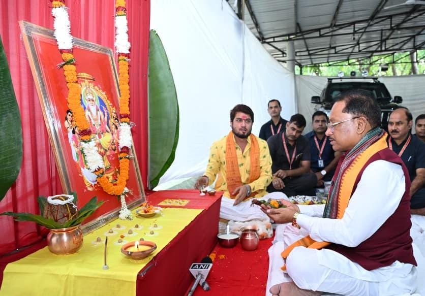 today-raipur-news-vishwakarma-jayanti-cm-sai-puja-2026