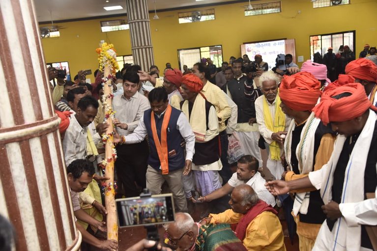 today-jagdalpur-news-bastar-dussehra-deri-gadai-ritual