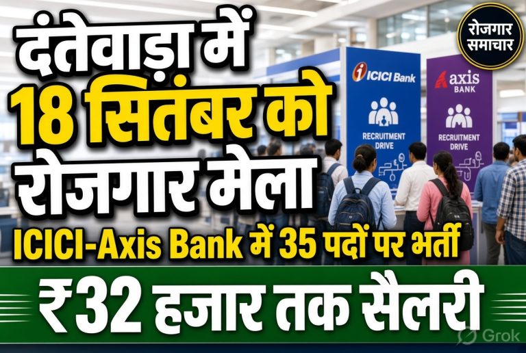 dantewada-rojgar-mela-2026-icici-axis-bank-jobs