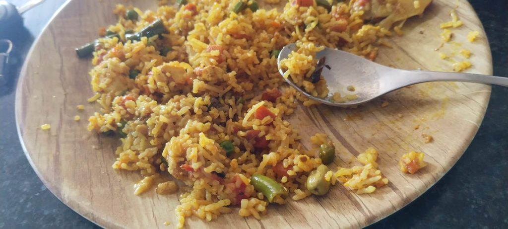 सारंगढ़ रेस्टोरेंट वेज बिरयानी