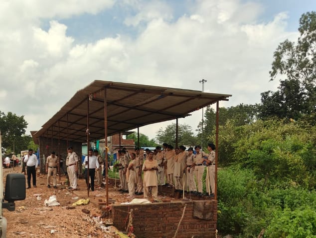 रायगढ़ अतिक्रमण हटाने की कार्रवाई