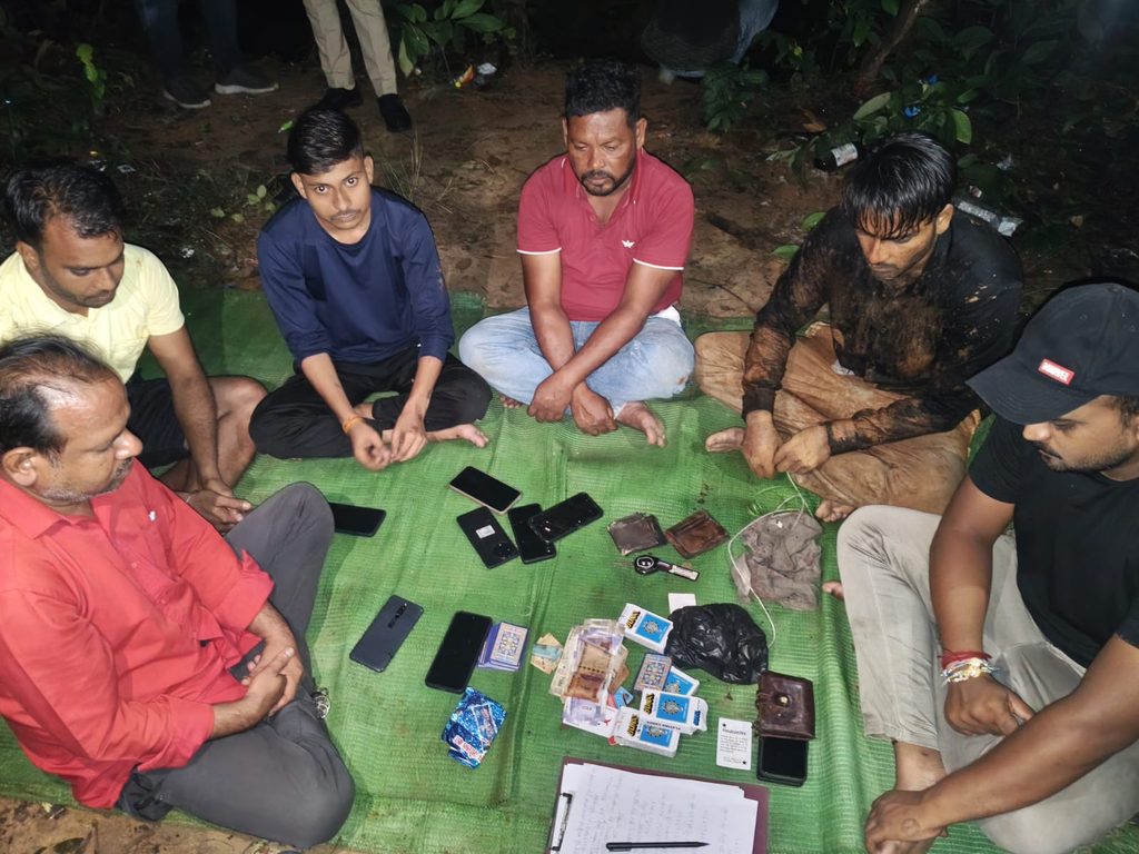 रायगढ़ जुआ कार्रवाई