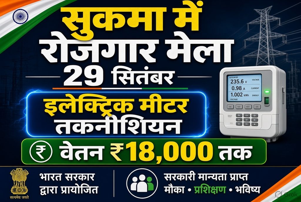 सुकमा रोजगार मेला