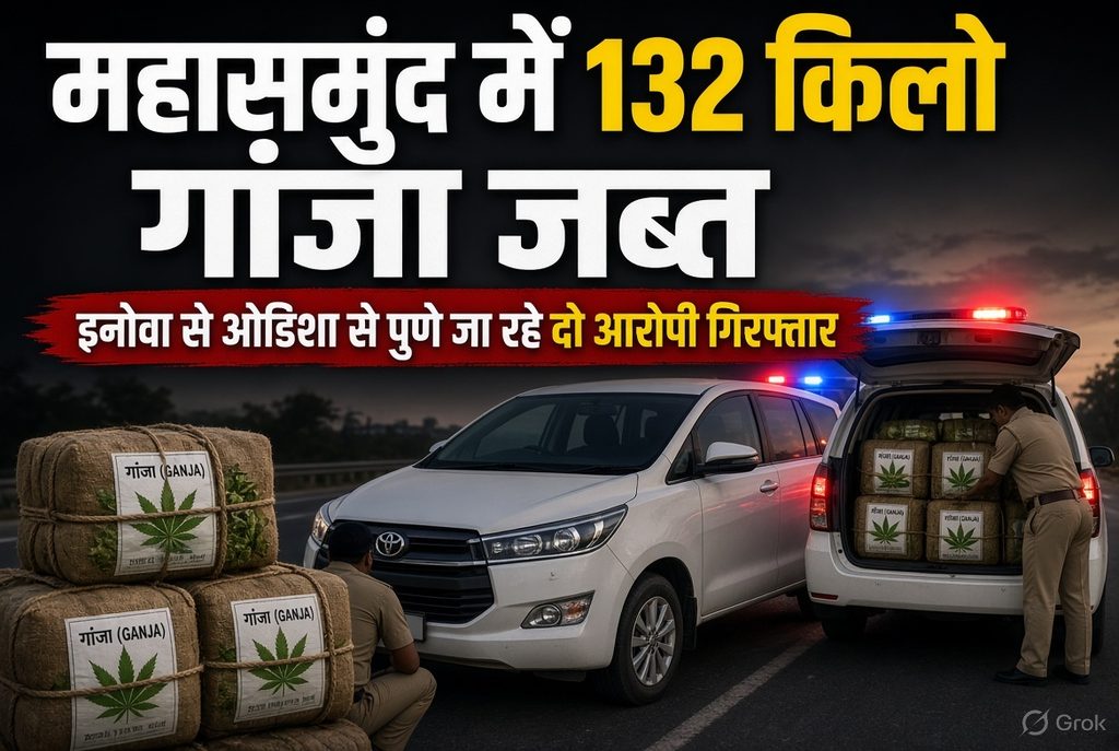महासमुंद गांजा तस्करी